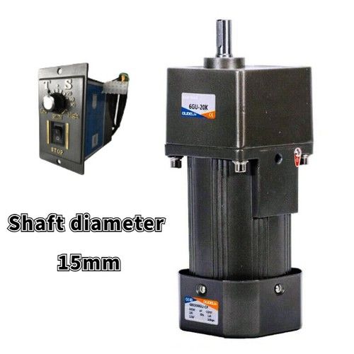 AC220V 370W Electric Motor Variable Speed Controller Gear Box Motor Adapter Set