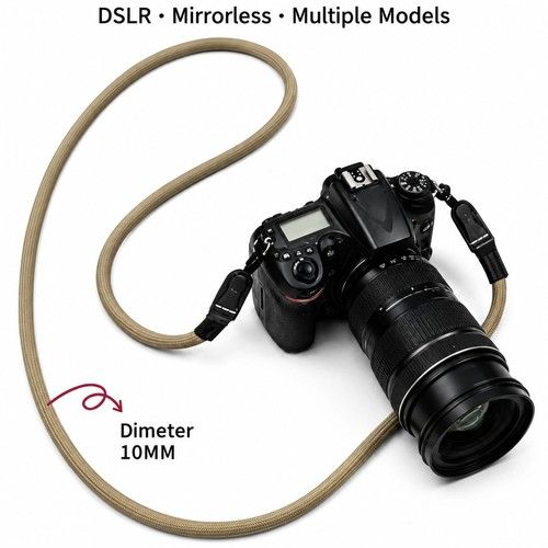 Camera Strap Quick Release Climbing Rope Neck Shoulder Strap for SLR DSLR