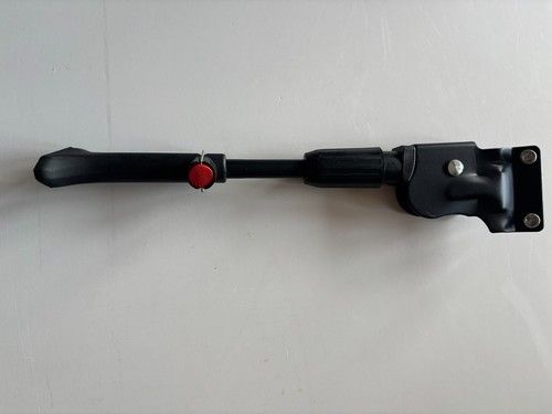 BIKE STAND ADJUSTABLE MOUNTAIN BICYCLE PROP KICK REAR SIDE LEG FOLDING ARM