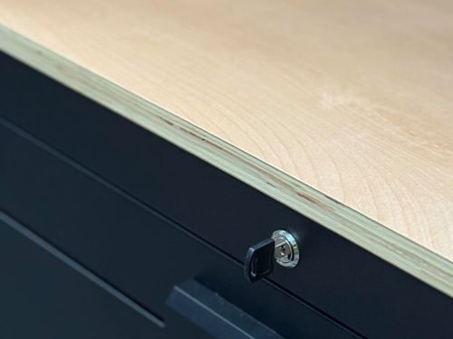 US PRO GARAGE STORAGE SYSTEM TOOL CHEST CABINET BOX BLACK FINANCE OPTIONS — image 4