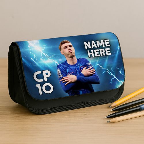 Personalised Palmer Pencil Case Chelsea Football Boys School Stationary LUP08 — image 4