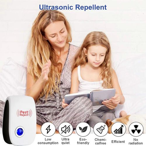4x Ultrasonic Pest Repeller Indoor Electronic Repellent Plug in Pest Control UK — image 10