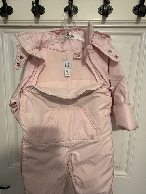 GAP Baby Girls Winter Snowsuit, Size 9-12 Months — image 7