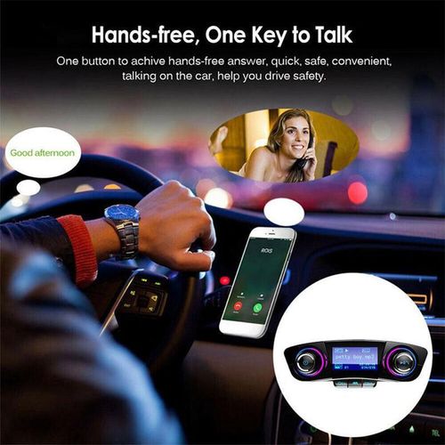 Bluetooth Wireless Car MP3 FM Transmitter AUX Audio Stereo Adapter 2 USB Charger — image 9