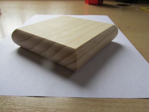 Timber Flat Newel Cap Pine Oak Post Cap 70mm, 82mm or 90mm — image 6