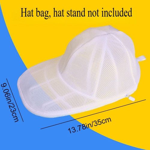 1pc Hat Washing Cage Cap Cleaner Holder Mesh Bag Washing Machine Protector