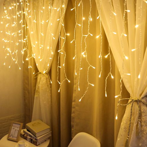 Xmas Outdoor christmas lights LED Icicle Lights,Low voltage,8 Modes with Memory — image 2