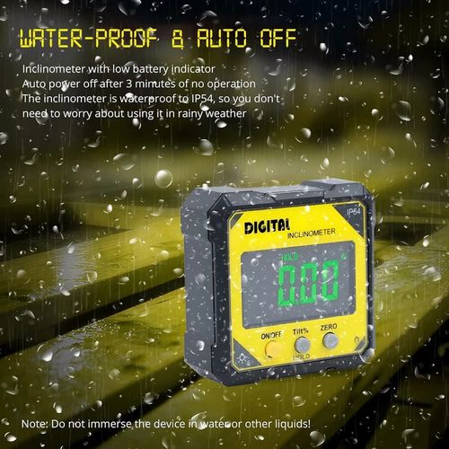 Digital Angle Finder Laser Level Inclinometer Protractor Gauge Magnetic Base LCD — image 6