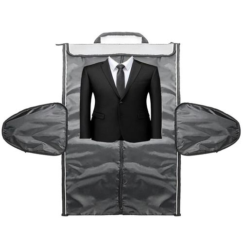 45L Duffel Bag Travel Holdall Large Foldable Suit Garment Carrier Bag + Strap — image 19