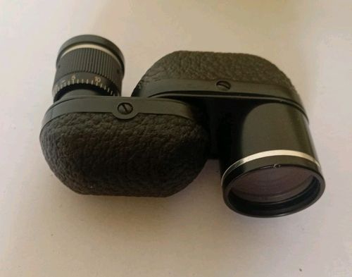 Vintage "aus JENA" Turmon 8x21 Folding Pocket Monocular DDR Zeiss Case Working — image 9