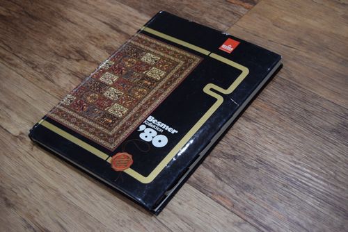 Vintage 1980 BESMER Carpet Rug Catalogue HB reference source book RARE — image 4
