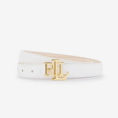 New RL letter buckle 2.3cm wide true leather women's belts 21 Colour casual belt