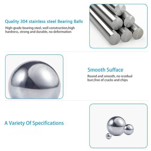 A2 Stainless Steel Ball Bearings 1mm 2mm 3mm 4mm 5mm 6mm 8mm 9mm 10mm to 125mm — image 4