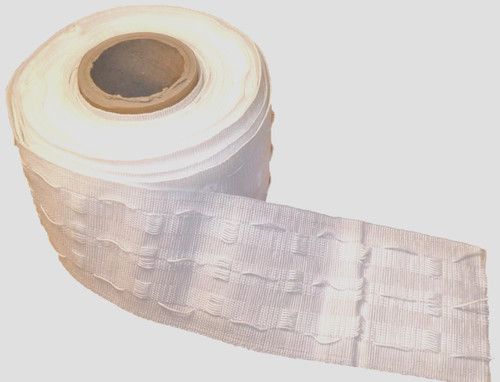 CURTAIN HEADING TAPE Header Pencil Pleat White  1 inch  2 inch  3 inch 6 inch