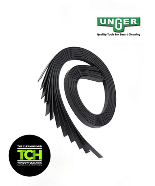 Unger Pro Genuine Window Cleaning Squeegee Rubbers  - Hard or Soft 28 Options