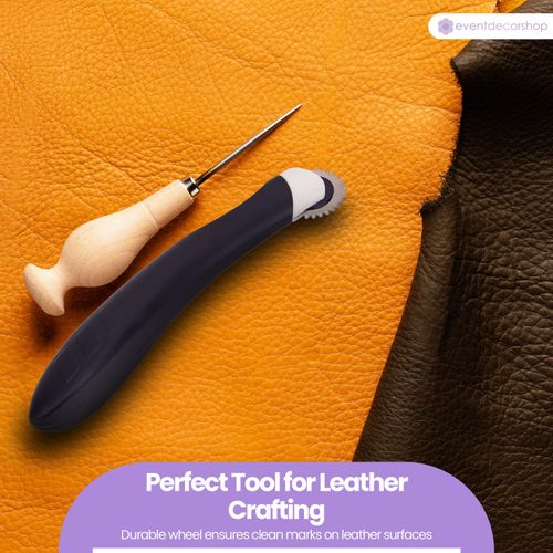 Pattern Tracing Wheel Leather Sewing Tool Paper Pattern Marking Pounce Wheel — image 11