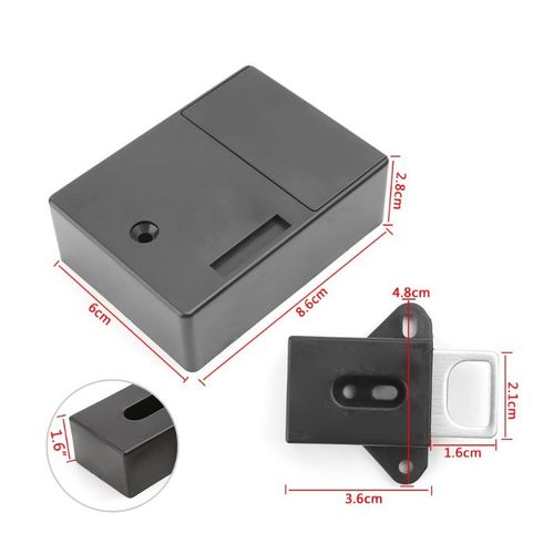 Invisible RFID Electronic Cabinet for IC Card Sensor RFID Drawer Lock — image 4