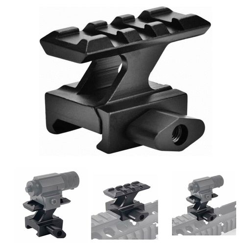 1" Tactical Riser Mount 20mm Picatinny Rail Scope Mount for Red Dot Sight — image 2