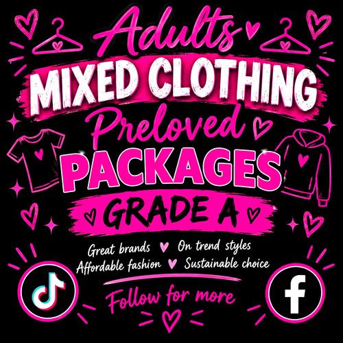  5KG GRADE A Great brands preloved mixed clothing resell opportunities 
