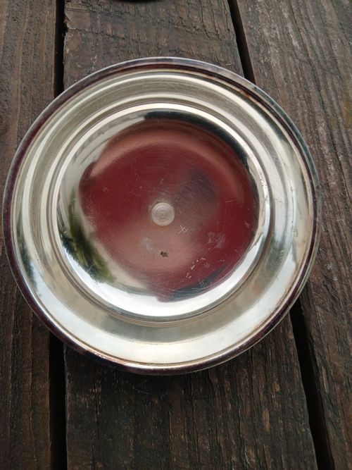 VINTAGE PLATED GLASS LINED BUTTER DISH Regis Plate EPNS — image 10