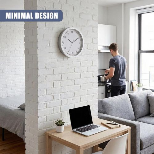 Secret Wall Clock Safe Hidden Compartment Stash Box Jewellery Cash Storage Gold — image 5