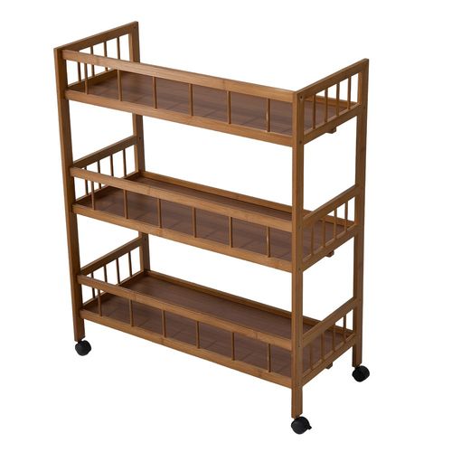 3 Tier Serving Trolley On Wheels Kitchen Office Storage Cart Tea Coffee Drinks — image 11