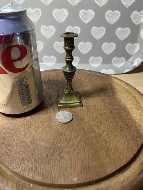 Small Brass Candle Stick — image 3