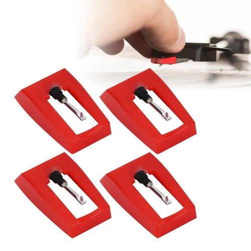 4 Pcs Record Player Needles, Universal Replacement Stylus Needles Replacement