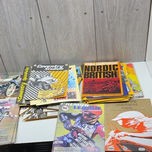 Coventry Stadium Speedway Official Programmes Lot,1970's,1990s