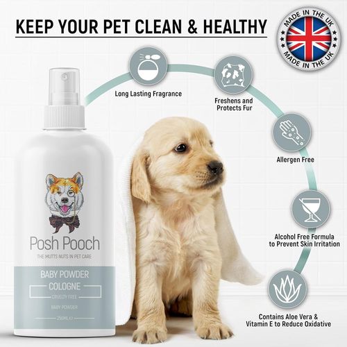 Baby Powder Cologne For Dogs & Puppies Deodorising Spray Super Strong Spray — image 7