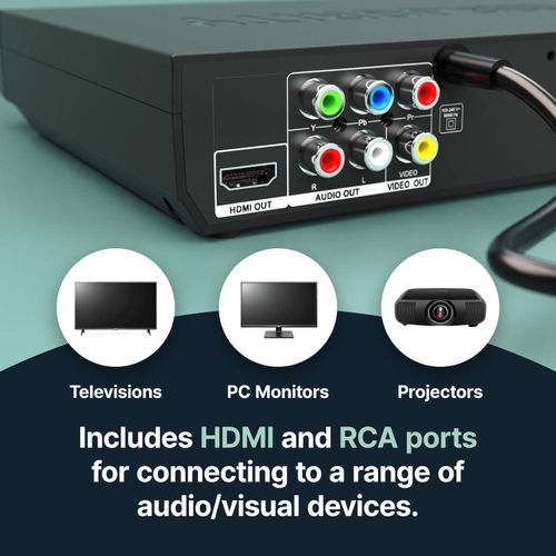 HDMI DVD Player for TV, 1080P Region Free DVD Players for TV, Slim Mini DVD Play — image 4