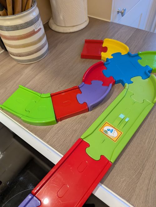 VTech Toot Toot Drivers Road Track Connectable Track Set 34 Pieces Age 2+ VGC — image 7