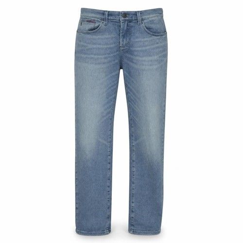 Tommy Jeans Mens Straight Jeans Size M Blue Pockets Logo W30 L32
