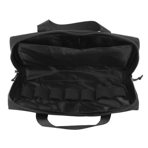 Tactical Pistol Case Padded Handgun Gun Range Bag with Magazine Storage Holder — image 14