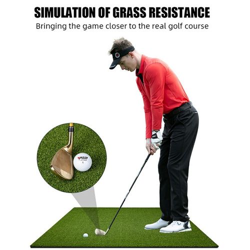 Hillman PGM Golf 1.5m Deluxe Practice Mat with Rubber Tee — image 6