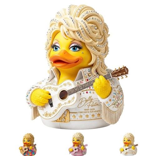 Parton Memorial Duck Dolly Memorial Duck Music Decor Collectible Figure