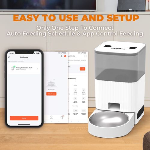 Automatic Dog Feeder Cat feeder with Timer, APP Control,Wifi, 4L capacity — image 9