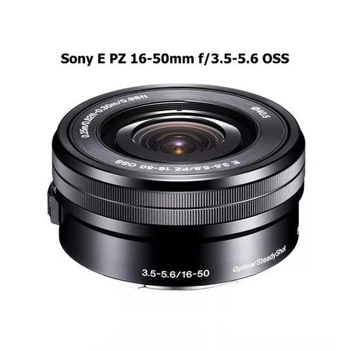 Sony E PZ 16-50mm f/3.5-5.6 OSS Lens for Sony E-Mount Cameras Black