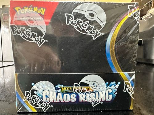 Pokémon Pokémon TCG Mega Evolution Chaos Rising Booster Box 288 Cards English