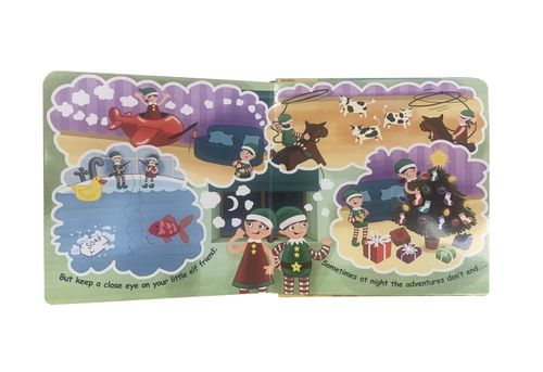 10 Christmas Elf Story BOARD BOOK Job Lot Bundle Christmas Grotto Gifts Hampers — image 3
