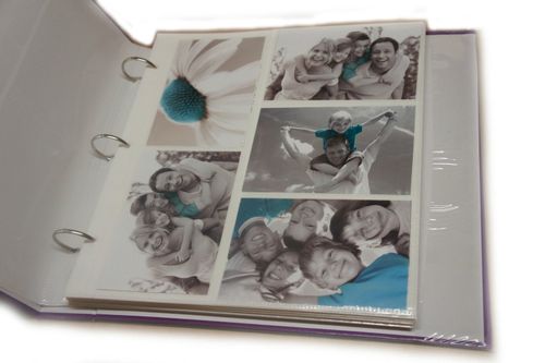 Large 6x4 Ringbinder  Photo Album  20 Refill Sheet  For Holds 200 Photos AL-6774 — image 1