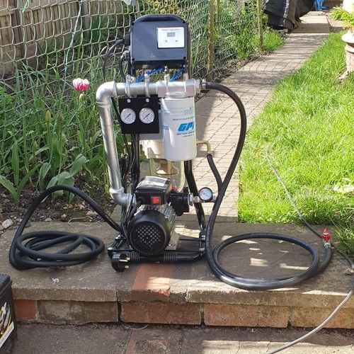 240 v PORTABLE 2 STAGE  DIESEL POLISHER /TRANSFER / CLEAN UP SYSTEM