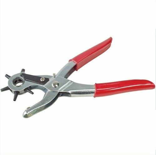 Revolving Punch Belt Pliers Craft Leather Belt Hole Punch Pliers Hole Eyelet
