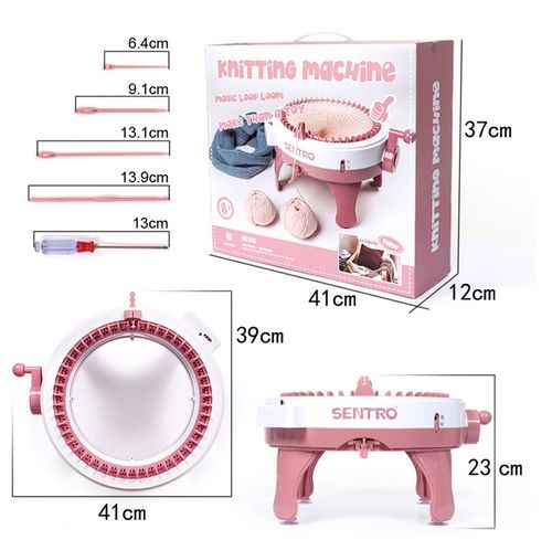 Sentro Knitting Machine, 48 Needles Knitting Loom Machine with Row Counter Gift — image 3