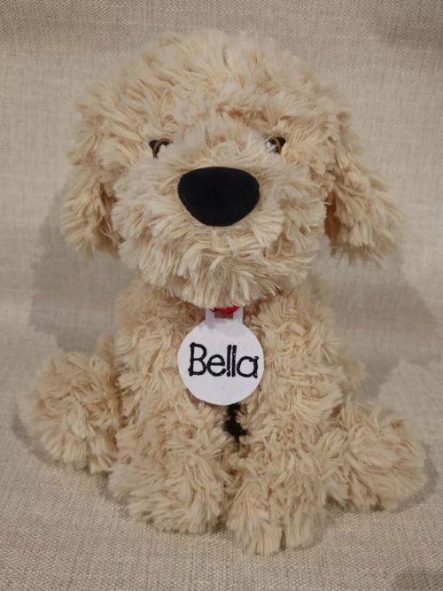 Personalised Dog Cockapoo Teddy.  XL Plush Dog Cuddly Toy. Cavapoo Present Gift — image 1