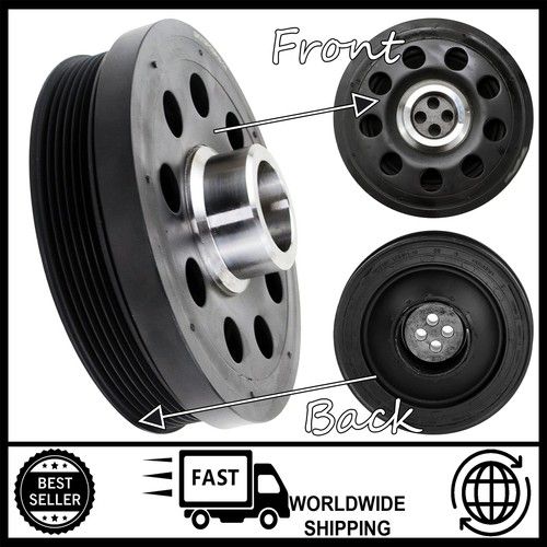 FITS FOR BMW E60 E61 E81 E82 E83 E84 E87 E88 E90 E91 E92 E93 Crankshaft Pulley