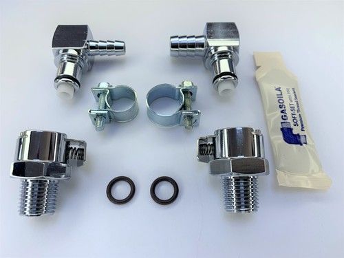 QR-03 Triumph Quick Release Metal Fuel Connector Set Various - see listing (UK)
