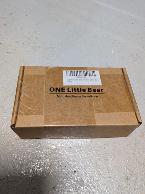 Nobsound Little Bear MC22 Mini 2-IN-2-OUT 3.5mm Stereo Audio Switcher