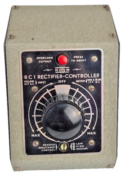 H&M RC1 OO Gauge Rectifier Controller Graded Resistance Power Unit Model Unboxed