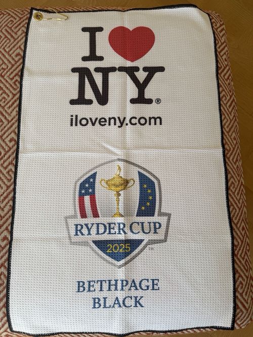 Ryder Cup 2025 Bethpage Black Golf Towel — image 3